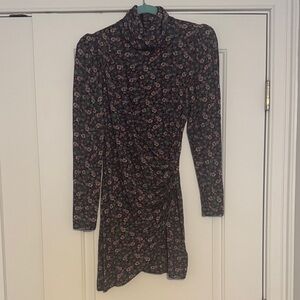 Ronny Kobo Ruby Mock Neck Dress Size M